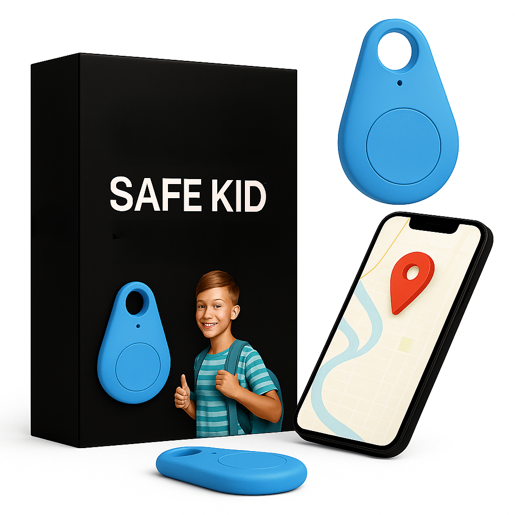 Child GPS Tracker | Waterproof, Real-Time Location & SOS Alerts for Kids' Safety