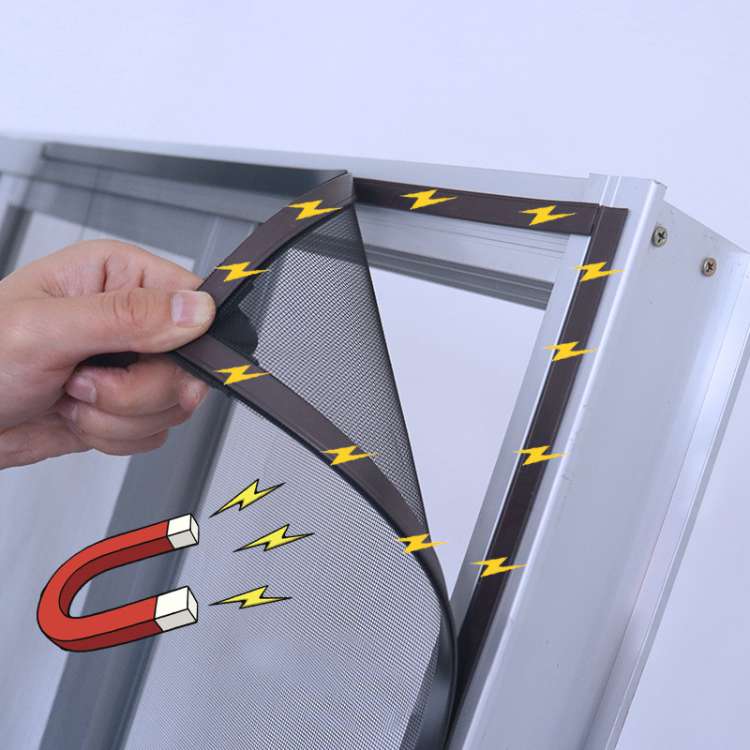 Magnetic Mosquito Net for Windows - No-See-Um Mesh Insect Screen for Home Protection & Bug Prevention