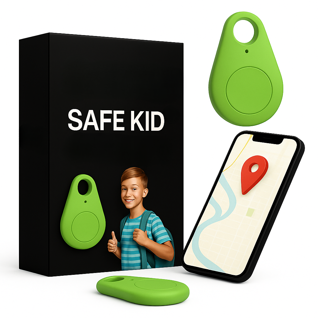 Child GPS Tracker | Waterproof, Real-Time Location & SOS Alerts for Kids' Safety