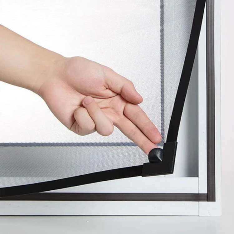 Magnetic Mosquito Net for Windows - No-See-Um Mesh Insect Screen for Home Protection & Bug Prevention