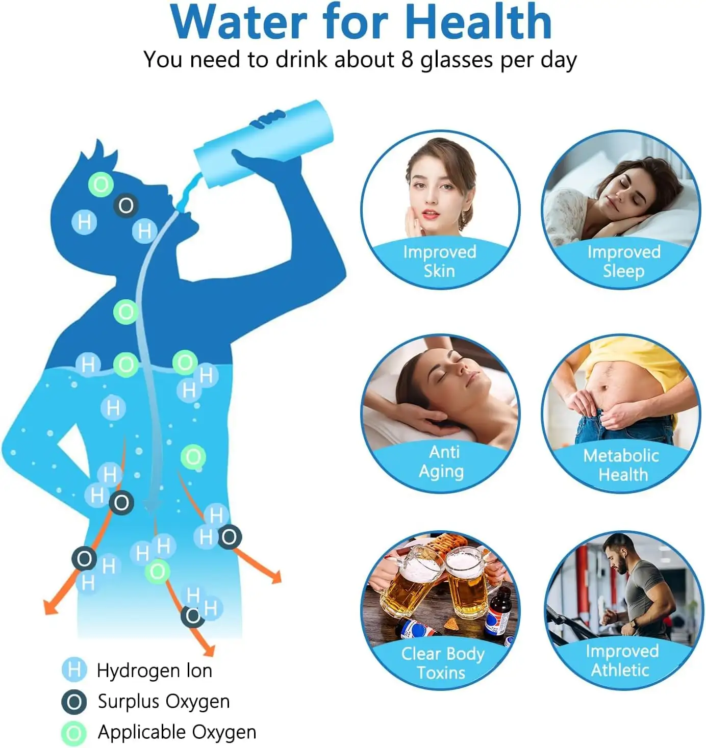 Aquyn Hydroclear Hydrogen Water Bottle – Premium Hydrogen-Rich Water Bottle for Daily Health