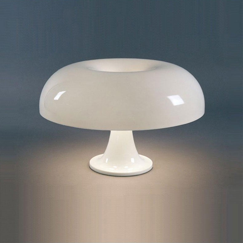 Scandinavian Mushroom Lamp – Unique Orange Table Lamp for Your Room