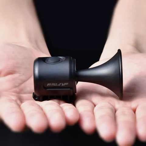 Powerful 120 dB Bike Horn | Waterproof, Shock-Resistant & Easy Tool-Free Installation for Safe Riding in Any Weather