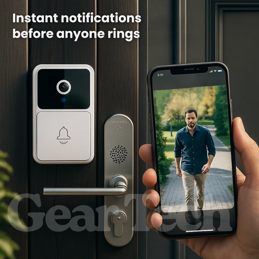 Smart Video Doorbell Camera – HD Security with Two-Way Audio & Motion Detection