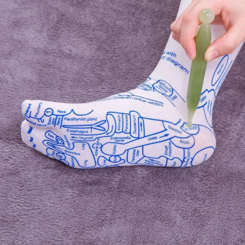 Therapeutic Massage Socks | Acupressure Design for Instant Pain Relief & Relaxation at Home