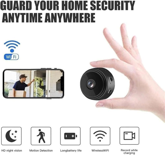 Eyecam Mini Spy Camera – Compact Wi-Fi Home Security Camera for Indoor Surveillance
