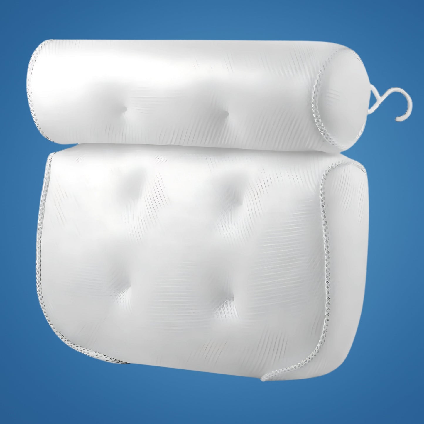 SoakUp Bath Pillows UK – Neck & Head Support Cushion – Non-Slip – Soft & Comfortable – Fits All Bathtubs – Enhances Relaxation