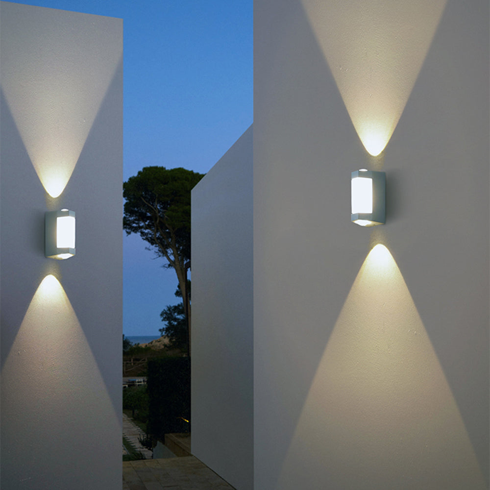 Solara Outdoor Wall Lamp – Mains Powered LED Lighting for Garden & Garage