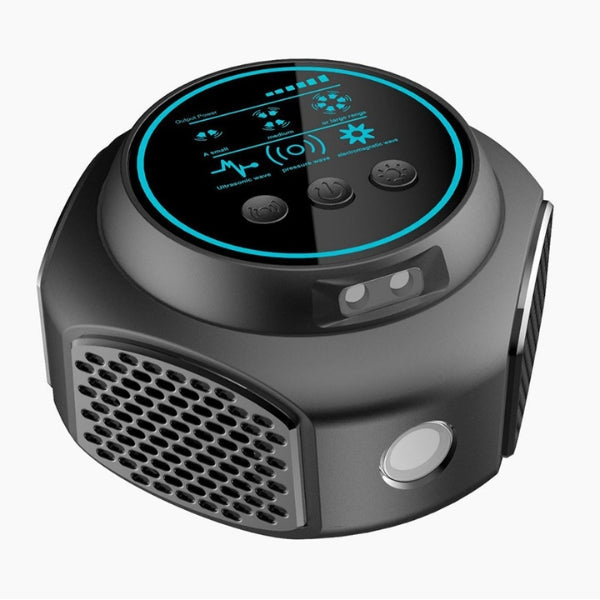 Ultrasonic Bat Repeller | 360° Coverage. Safe & Silent Device for Attics. Garages & Roofs