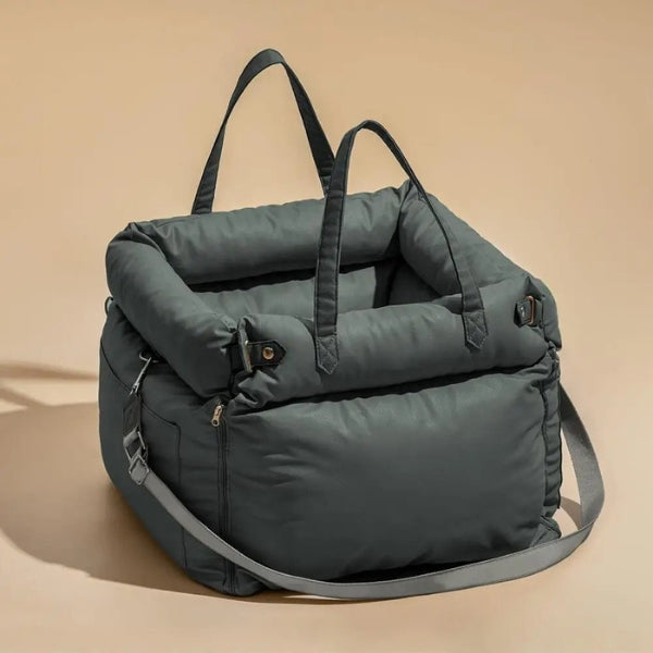 Large Deluxe Car Dog Bed | Back Seat Extender & Car Seat Protection