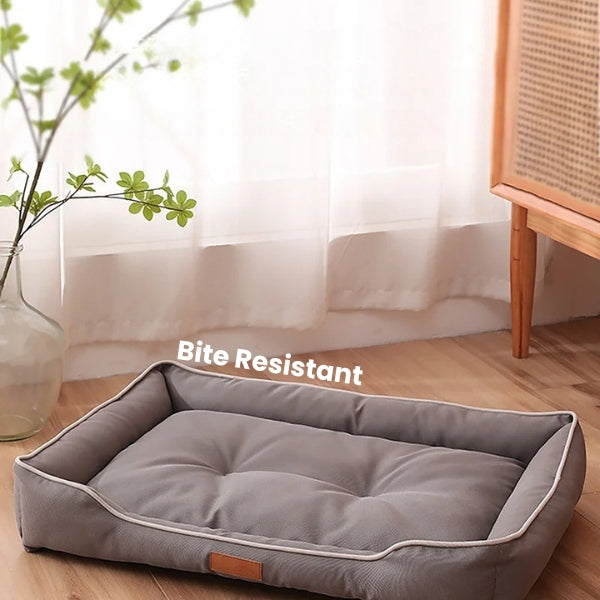 Orthopedic Memory Foam Dog Sofa Bed - Ideal for Arthritis, Large Dogs & Removable Covers