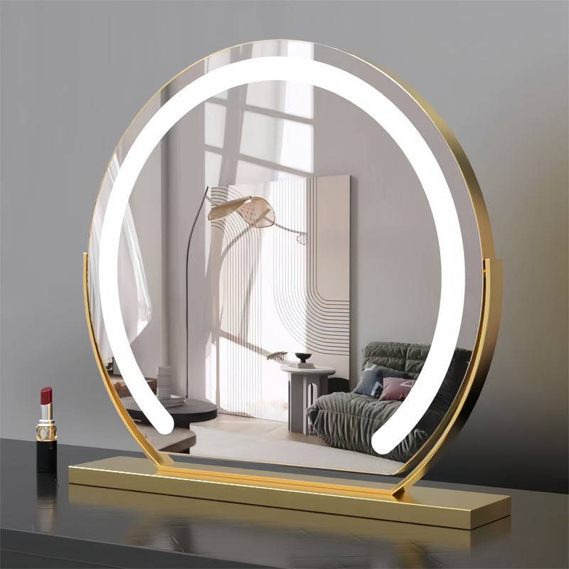 LED Touch Control Vanity Mirror | 360° Rotatable. Dimmable Light & Ideal for Daily Makeup and Skincare Applications