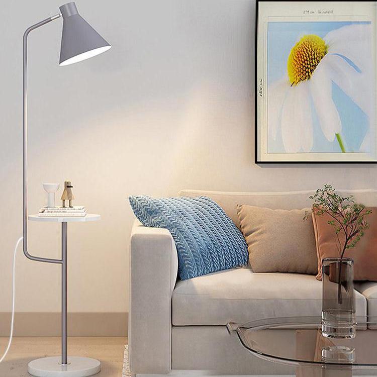 LED Macaron Floor Lamp - Colorful Adjustable Lighting Fixture for Living Room & Bedroom Decor