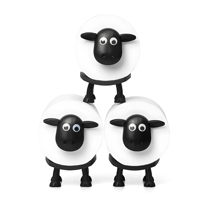 Sheep Toilet Paper Holder | Charming, Space-Saving Design for Bathroom Organization & Fun Décor