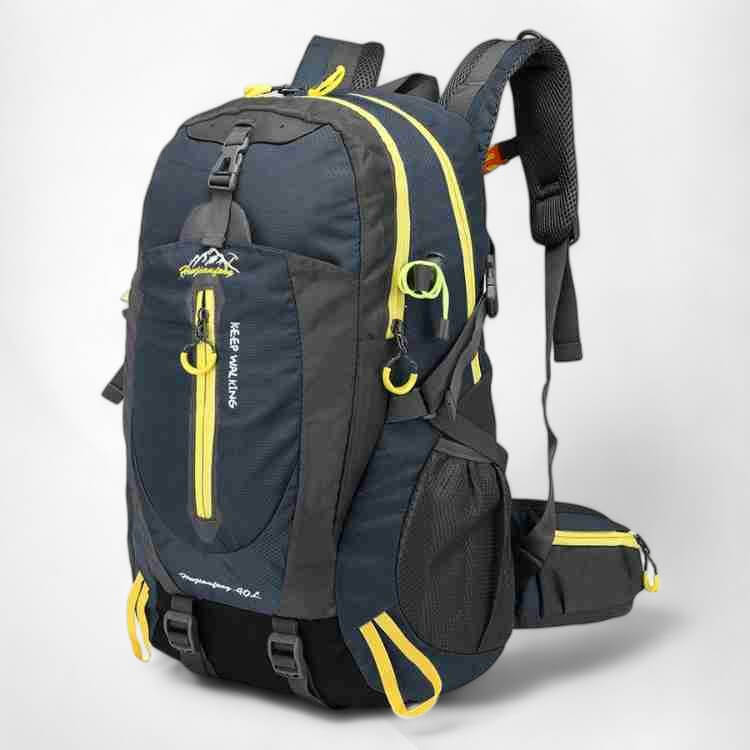 40L Waterproof Hiking Backpack with Multiple Compartments for Outdoor Adventures and Travel