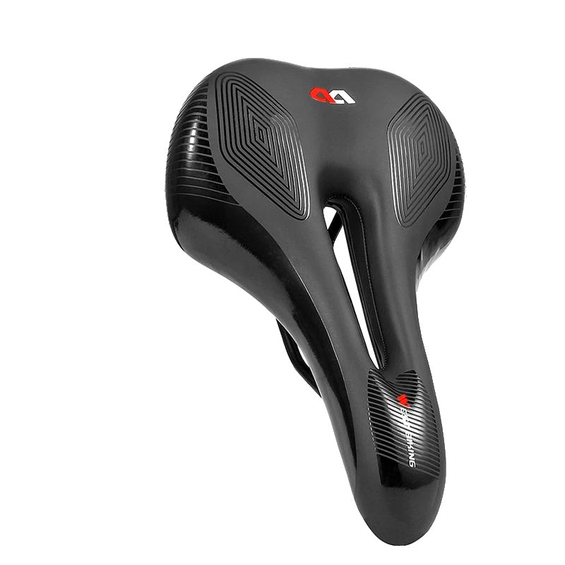 High Elastic Shock Absorbing Bicycle Saddle | Waterproof, Breathable & Comfortable for Mountain and Road Biking