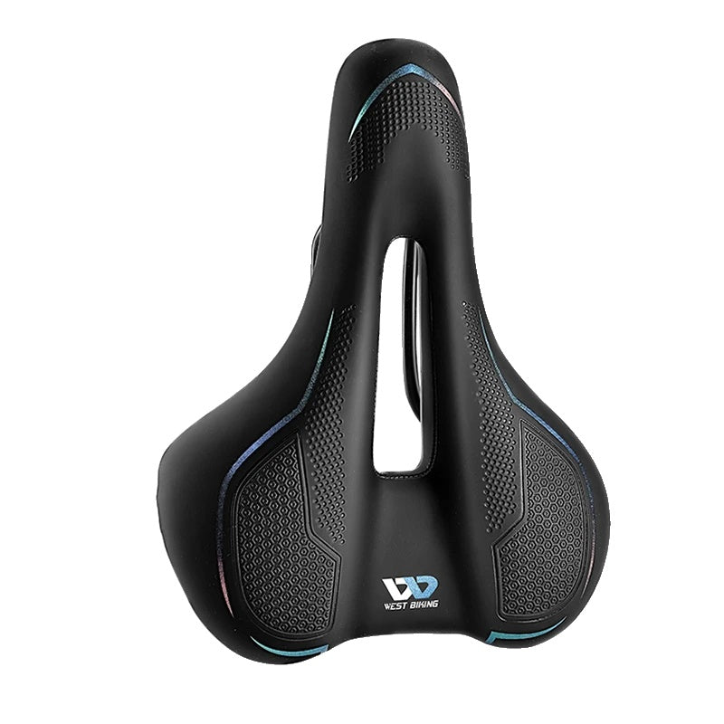 High Elastic Shock Absorbing Bicycle Saddle | Waterproof, Breathable & Comfortable for Mountain and Road Biking