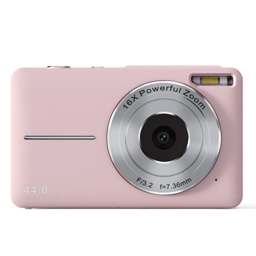 Portable Digital Camera 1080P 44MP with 16X Zoom β Compact Vlogging Camera with LCD Screen, Rechargeable, Perfect for Teens and Students