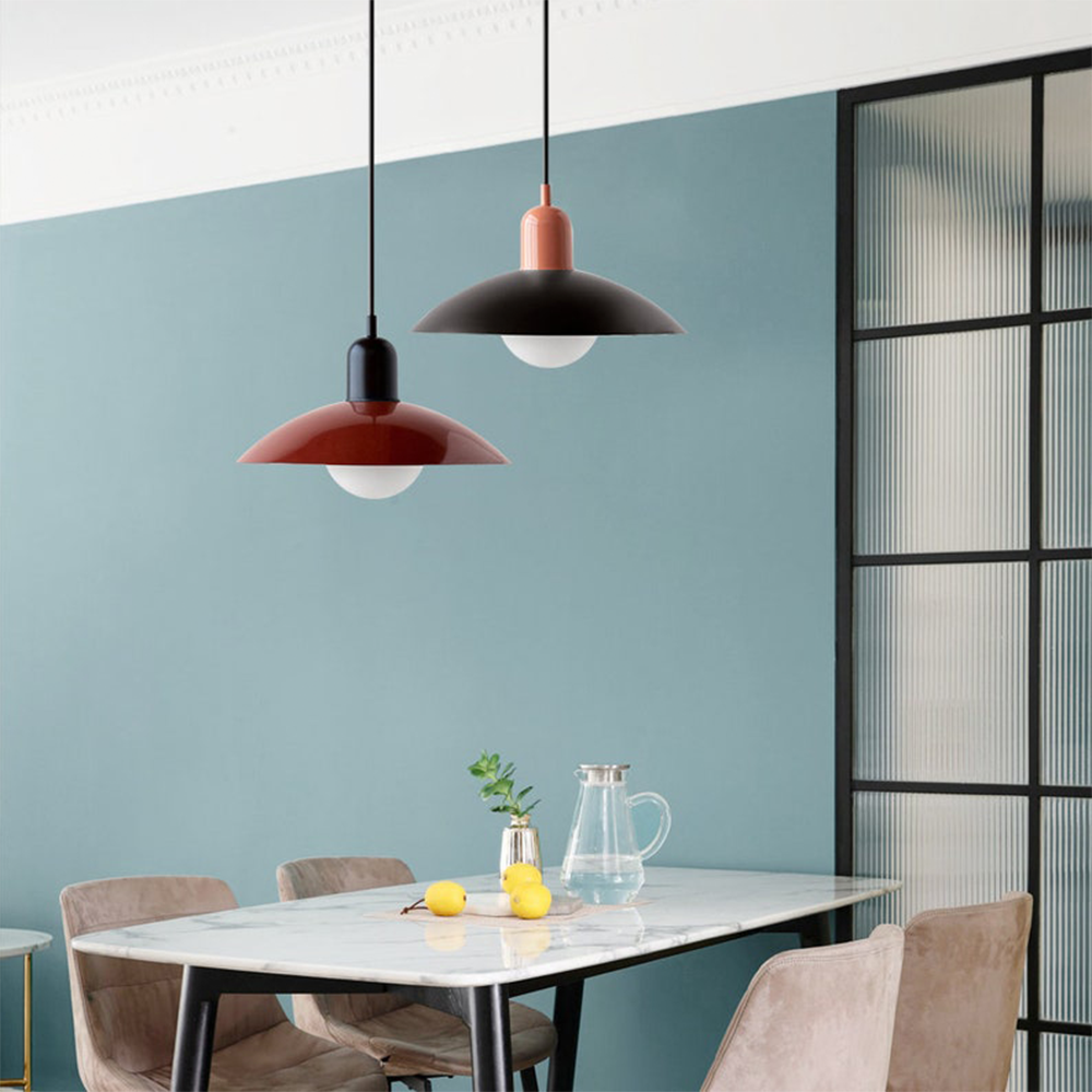 LED Macaron Chandelier Light – Modern Colorful Pendant Fixture for Home Décor & Dining Room Illumination