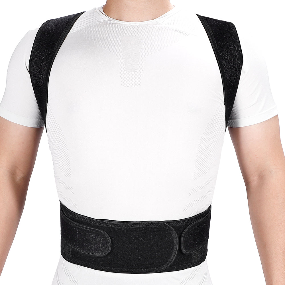 Posture Corrector Back Brace – Adjustable Lumbar Support Belt for Back Pain Relief & Spine Alignment | Unisex UK