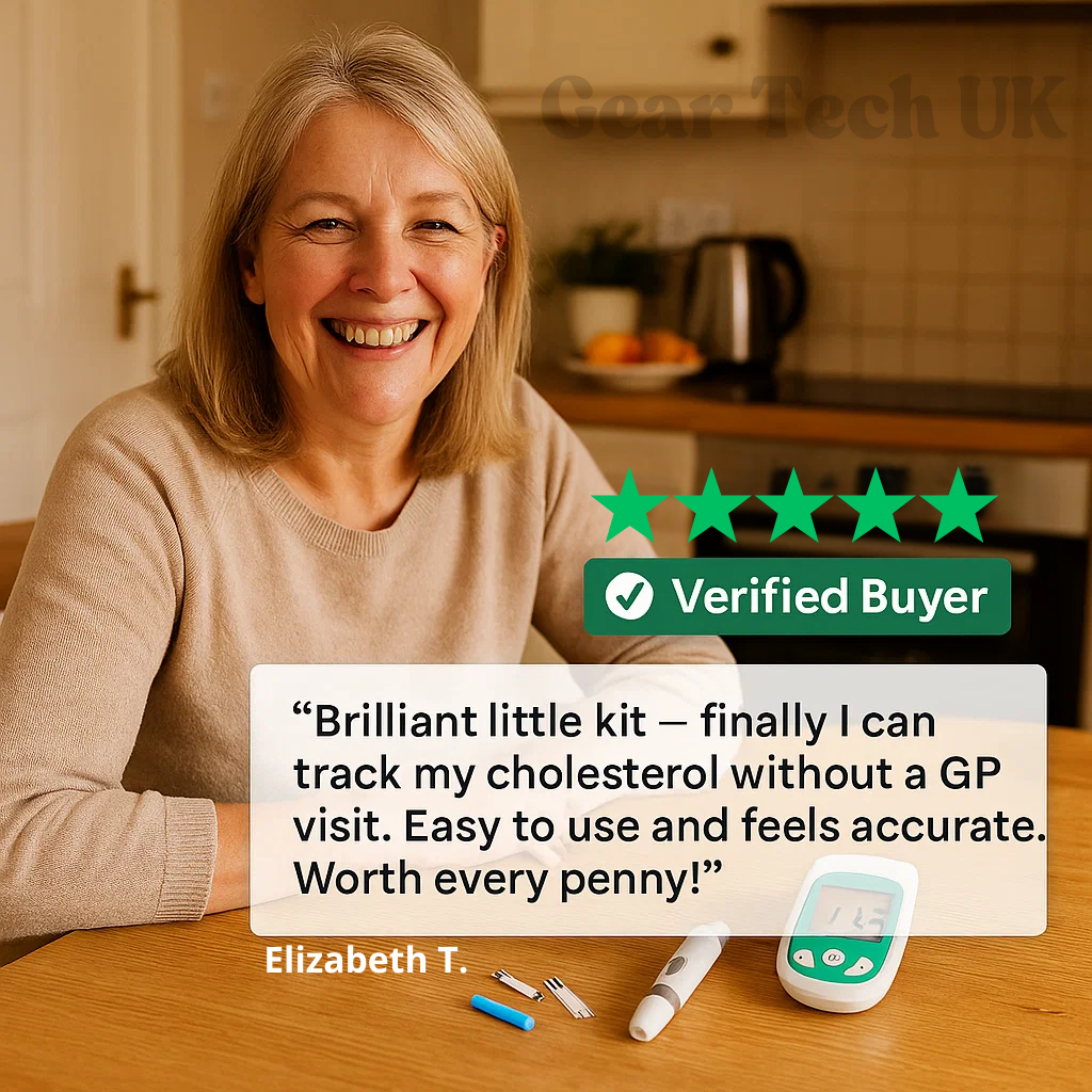 Multifunctional Analyzer Home Cholesterol Test Kit with Lancets Uric Acid Meter Glucose Meter