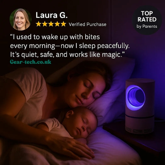 UV Light Insect Trap - Indoor/Outdoor Mosquito & Fly Killer for Effective Pest Control Solutions