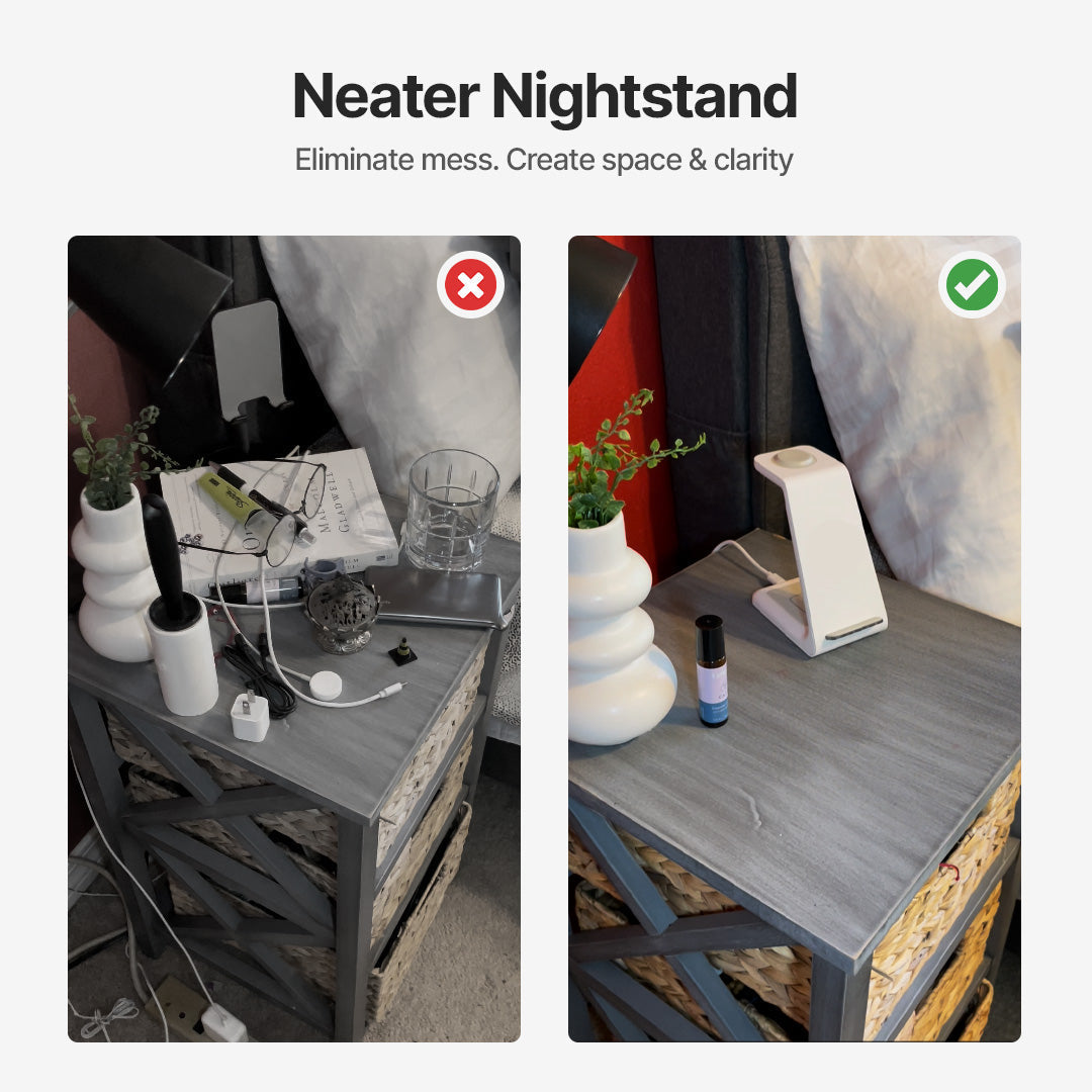 3-in-1 Wireless Charging Station | Apple, Samsung, Watch, AirPods | Fast Charging Solution