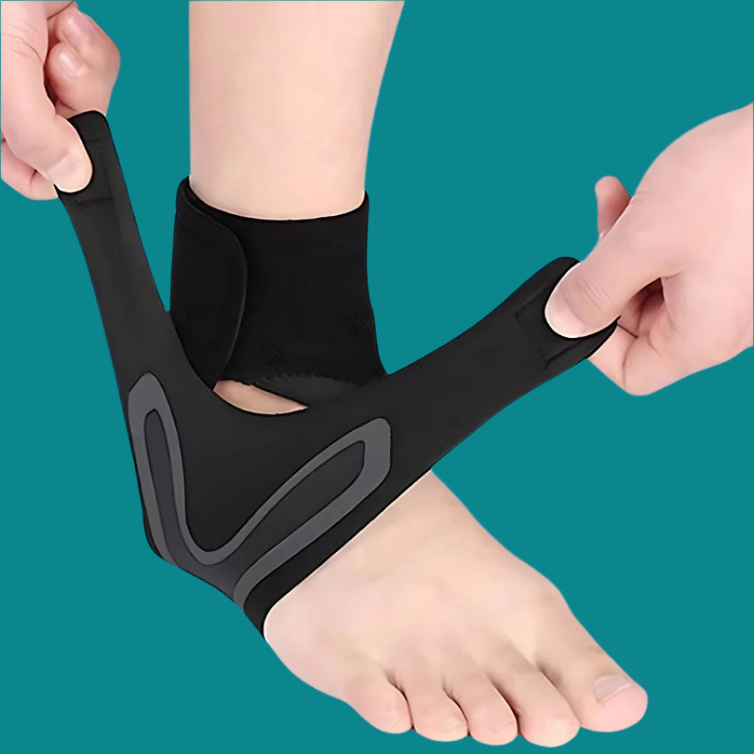 Adjustable Elastic Ankle Brace for Injury Recovery & Daily Support - Comfortable Ankle Stabilizer for Sports & Active Lifestyle