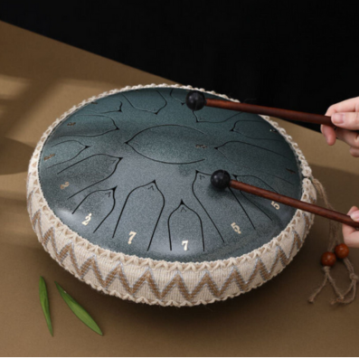 Steel Tongue Drum | Soothing Tones for Meditation, Yoga, Sound Therapy & Relaxation