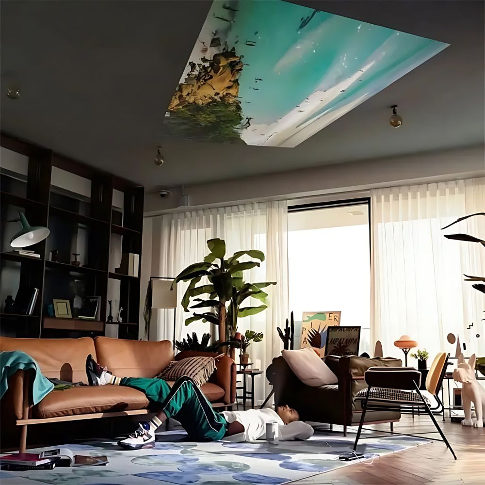 Portable Mini Projector | Handeld Projector UK - 4K HD Resolution, Auto Keystone & Ideal for Home Theater and Travel