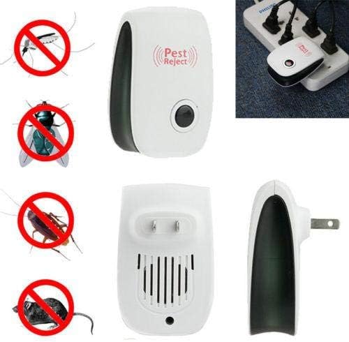 Ultrasonic Squirrel Repeller Device - Effective Pest Control to Deter Squirrels in 48 Hours for Gardens & Yards