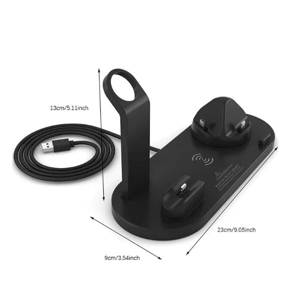 7-in-1 Wireless Charging Station with MagSafe & CryoBoost – Fast & Efficient Charging for iPhone, Apple Watch, and More