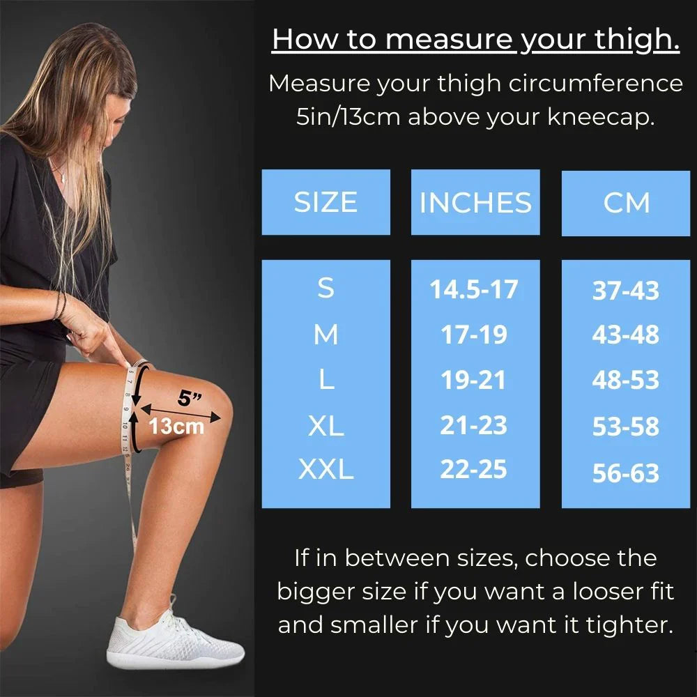 Knee Compression Sleeve | Supportive, Adjustable & Ideal for Sports Recovery Braces for Arthritic Knees