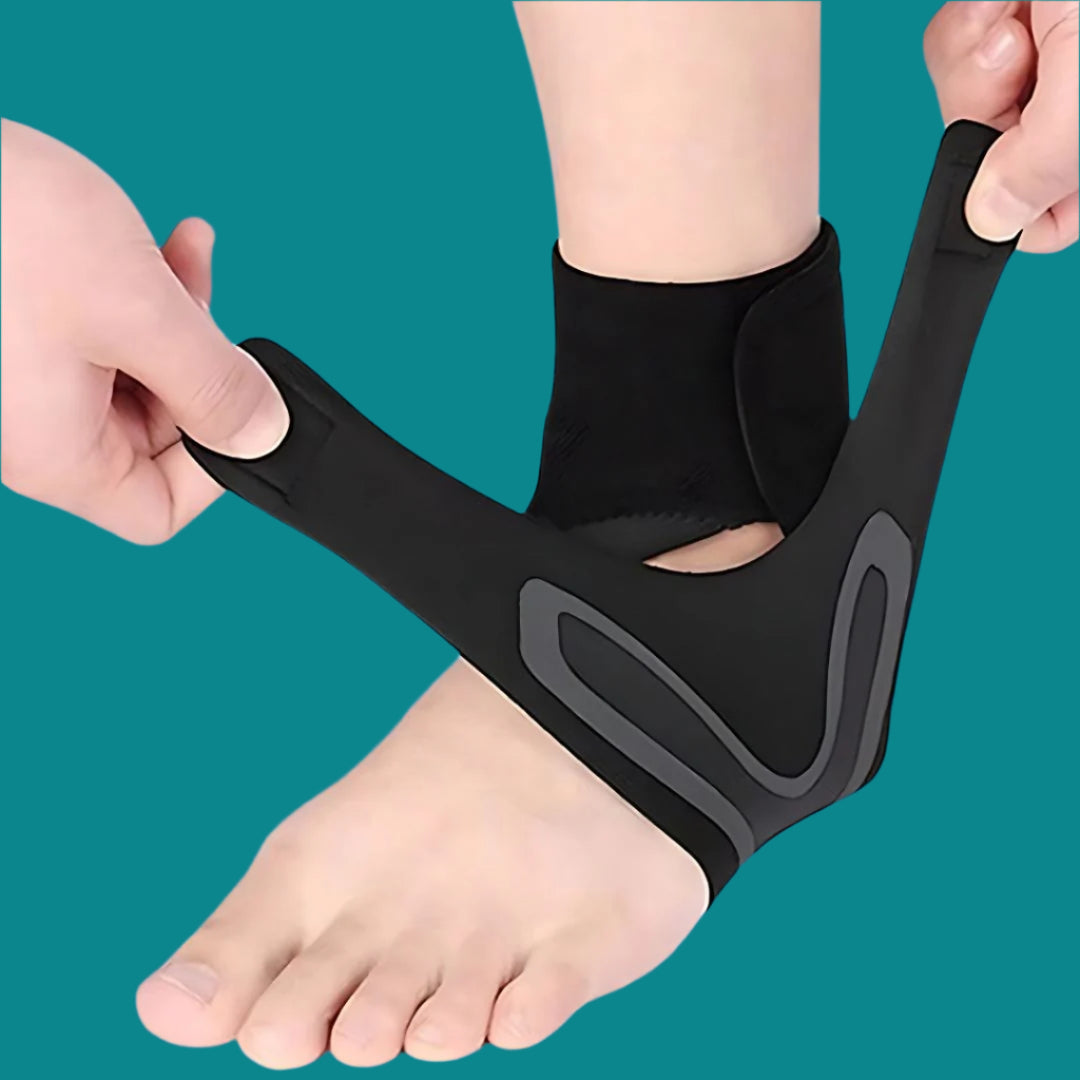 Adjustable Elastic Ankle Brace for Injury Recovery & Daily Support - Comfortable Ankle Stabilizer for Sports & Active Lifestyle
