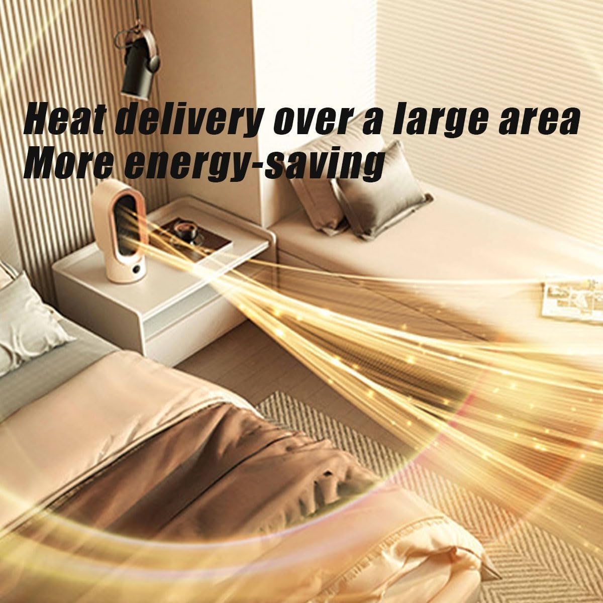 Heatsnap Portable Electric Heater | 800W Compact & Energy Efficient for Home, Office & Travel