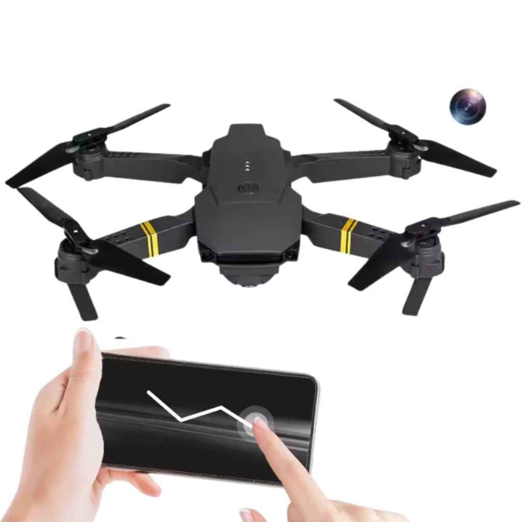 High-Performance Black Bird 4K Drone with Camera | Lightweight & Foldable for Ultimate Portability and Quality