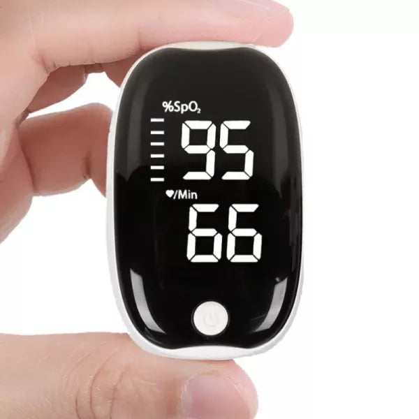 Fingertip Pulse Oximeter | Fast, Accurate Blood Oxygen Monitor with LED Display for Home Health Tracking