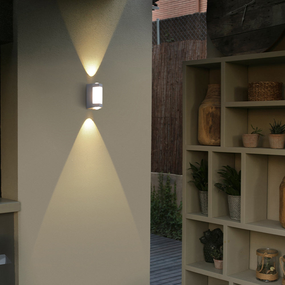 Solara Outdoor Wall Lamp – Mains Powered LED Lighting for Garden & Garage