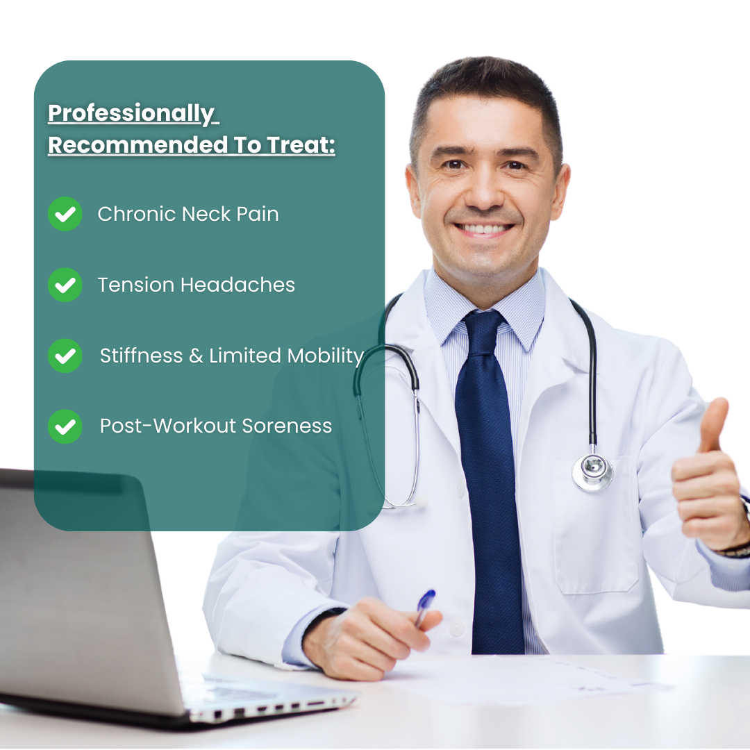 Portable Neck Massager Pillow | Ergonomic Design