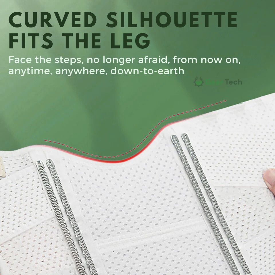 Knee Pads for Pain Relief | Support Compression Springs & Adjustable Tension Strap for Stability and Joint Protection