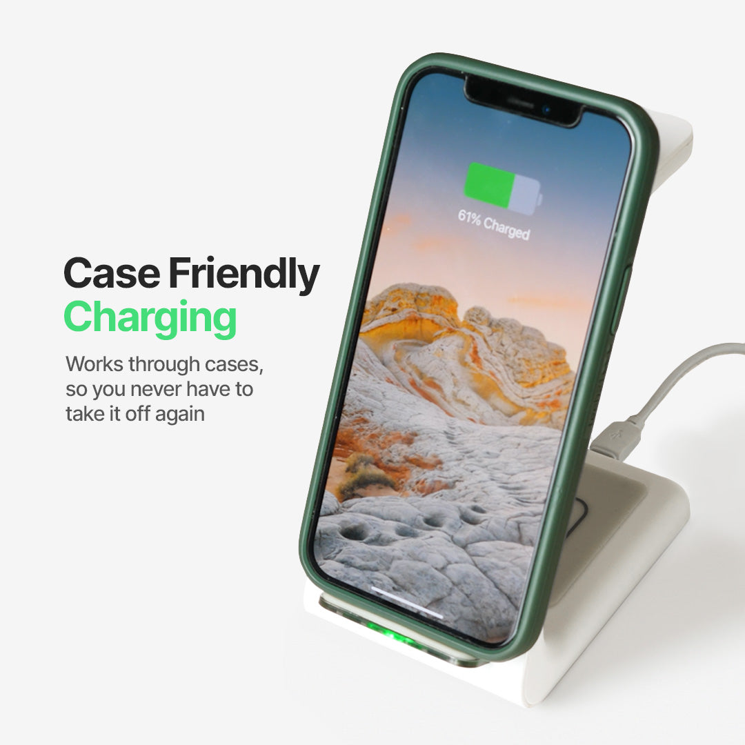 3-in-1 Wireless Charging Station | Apple, Samsung, Watch, AirPods | Fast Charging Solution