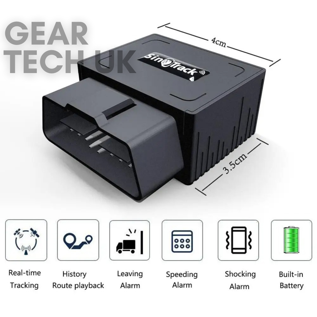 Car Tracker No Subscription UK – OBD2 GPS Car Tracking Device | Plug & Play Real-Time Car GPS Tracker