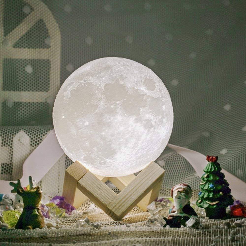 Lunar Moon Light Lamp | Lunar Globe Light with Stand