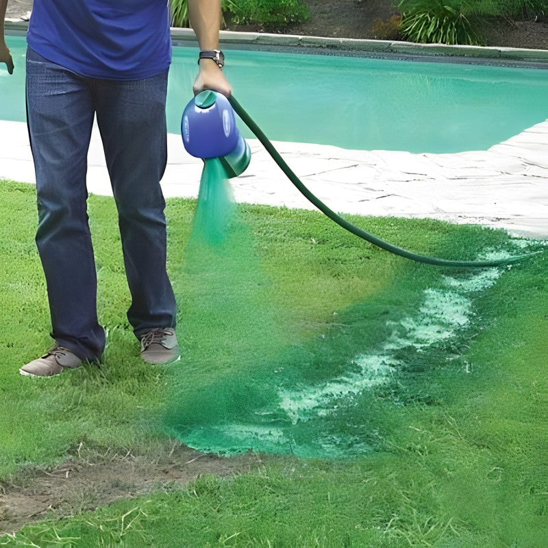 Liquid Lawn Hydro Mousse Spray On Grass Seed | Easy Application for Patchy Lawns & High-Traffic Areas