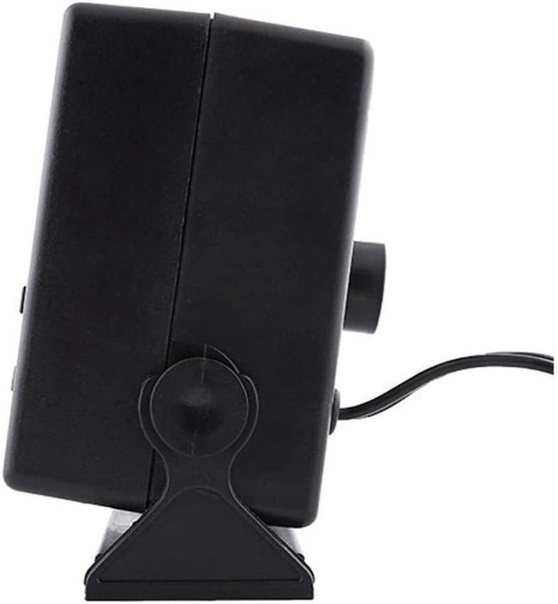 12V Ceramic Car Heater | 150W-300W Portable Fan with Automatic Thermostat for Winter Use in Vehicles