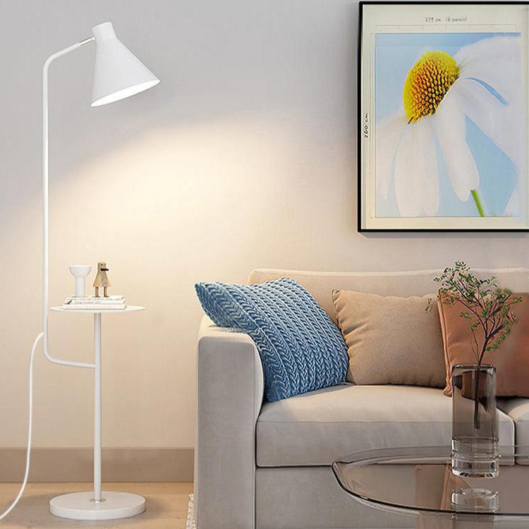 LED Macaron Floor Lamp - Colorful Adjustable Lighting Fixture for Living Room & Bedroom Decor