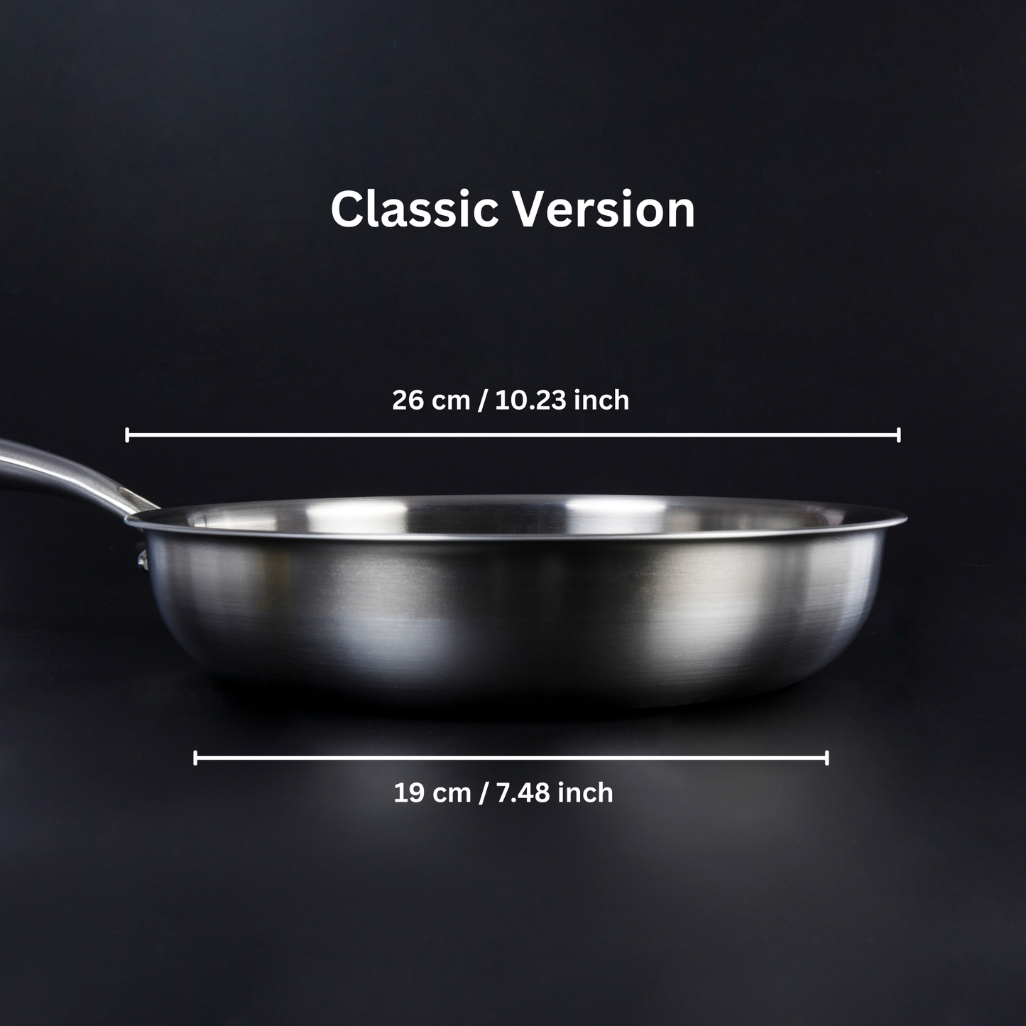 Titanium Frying Pan | Non-Toxic, Naturally Non-Stick & Ideal for Healthy Cooking