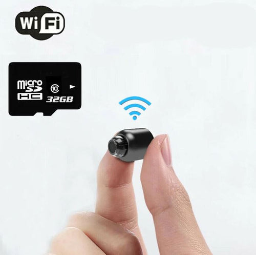 Small WiFi Security Spy Camera UK Night Vision Surveillance Nanny Cam