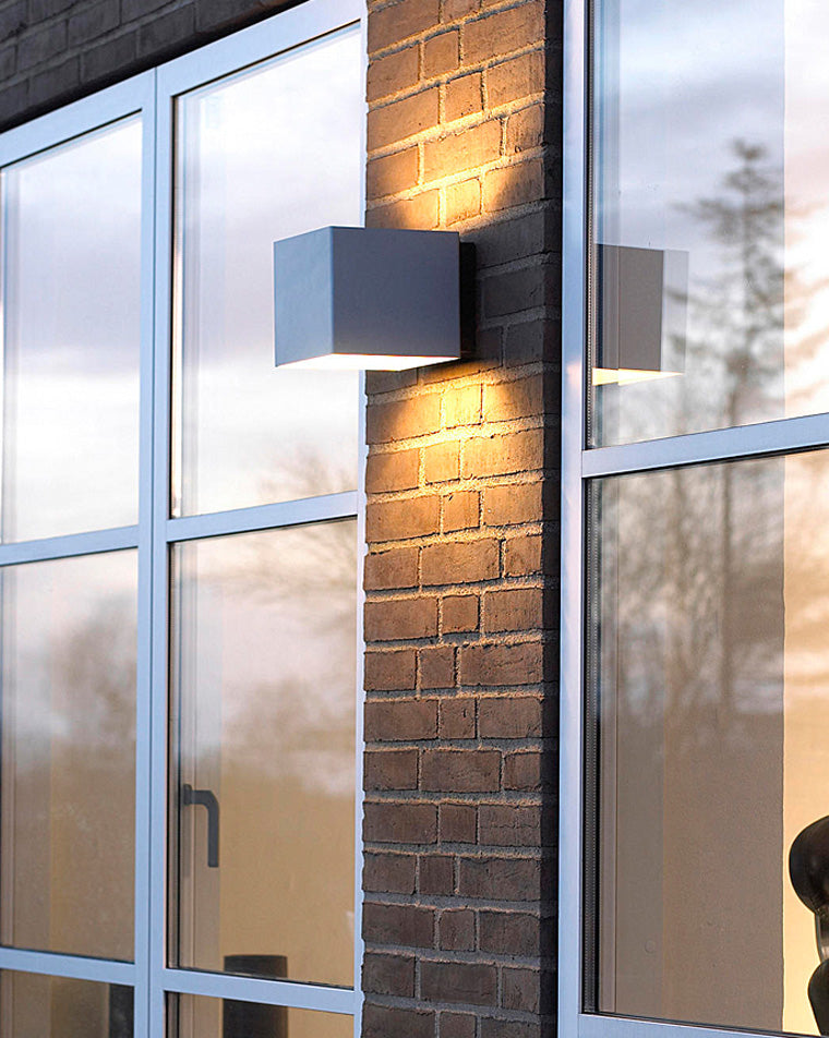 LED Outdoor Up Down Wall Light | Waterproof Metal Fixture for Patio. Garden & Entryway Illumination