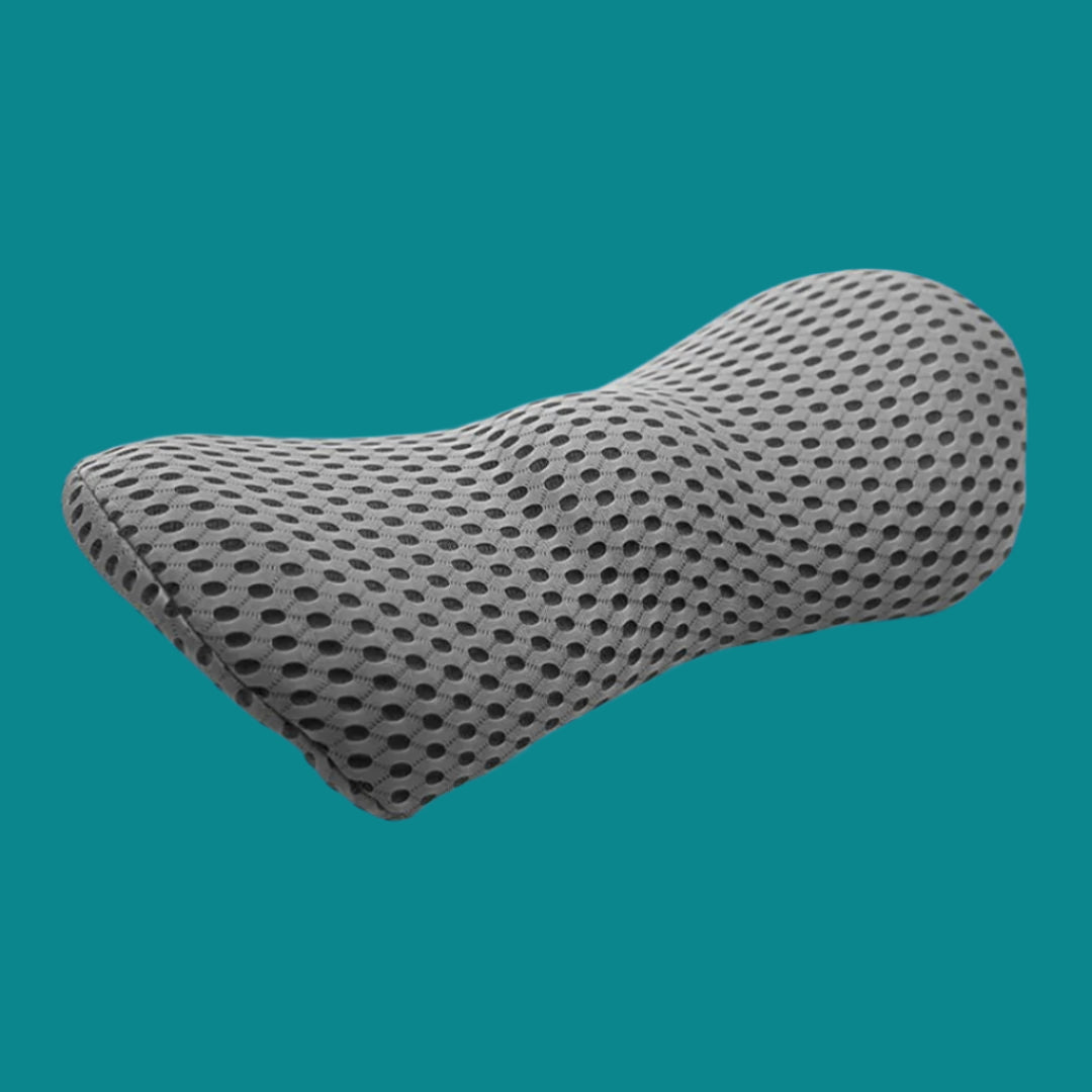 Ergonomic Lumbar Support Cushion for Lower Back Pain Relief - Ideal for Office, Driving, and Home Use